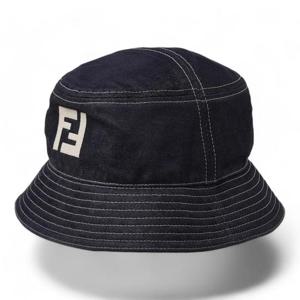 (공용) 펜디 24SS FF 자수로고 데님 버킷햇 FXQ958ARR1 F0QA2
