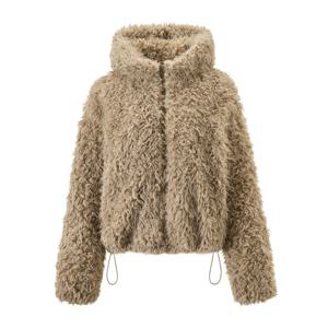 [비엔엑스]래빗 후드 시어링 퍼 스트링 자켓 (BX4JK028L0)