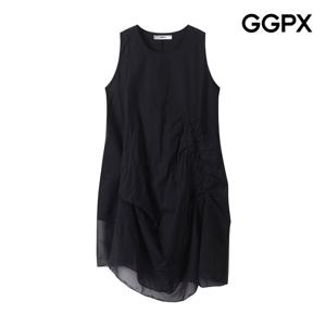 [지지피엑스]언발 쉬폰 민소매 원피스 (GP6OP027F)