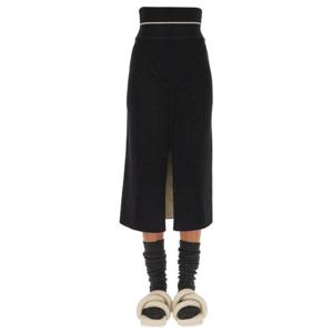 몽클레어 미디 스커트 9H00004 M1313999 BLACK