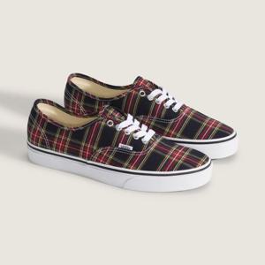 [반스]어센틱 플래드 체크 네이비 VN000EGABX9