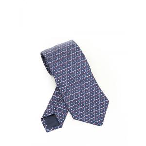 [SALVATORE FERRAGAMO] 라프리마 남성 Hockey 타이 351387789759 001 Blue /15