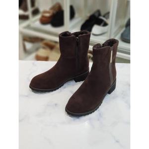 한슈 세이브존07 스웨이드 앵클부츠4cm HS773101vo