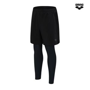 아레나 에브리데이 남성 레저 9부 레깅스 팬츠 A6BM1PP02 BLK