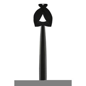 25SS 아미 블랙 실크 crop 탑 FTP321SE0008001 TP565457472