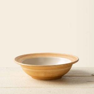 이천도자기 우디 원형 날개찬기 14cm 도자기 그릇