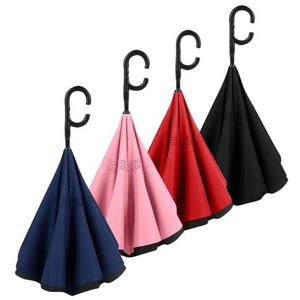 거꾸로 반자동 장우산 반전 손잡이 우산 자외선차단