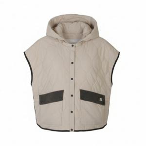 풋조이골프조끼 NQC FMJWW5401-VANILA KR 25SS Quilted Vest WMN