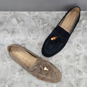 [탠디]여성 호박비드 태슬 로퍼 X2HS52IH22 BLACK KAKI 4DC JJ