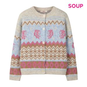 SOUP  에스닉 무드 버튼 니트 가디건 (S5AGD23)