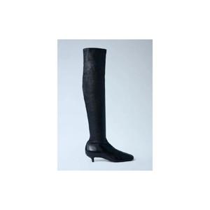 25 FW 토템 여성 Day Knee High Boots tot0263050blk