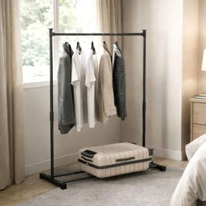 아트박스/가구느낌 가구느낌 로이행거 1단 900 튼튼한 철제 미니