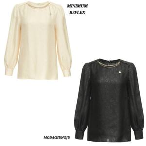 [미니멈]MD 프린트 블라우스 MD MYAAWB2360 M_CJ