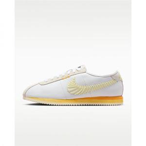 나이키 코르테즈 레더 여성 신발 - 화이트코코넛 밀크유니버시티 블루블랙 IQ1146-101 292131 (IQ1146-101)