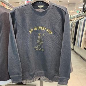 TREMOLO HC14 라운드 자수 맨투맨 TRNAL5F8481