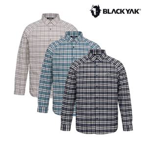 블랙야크 남성 베이직 체크 셔츠 1 1BYYSFU001