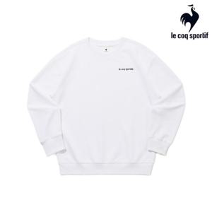 [르꼬끄] 백그래픽 루즈핏 맨투맨 QR123LFS22_OWT