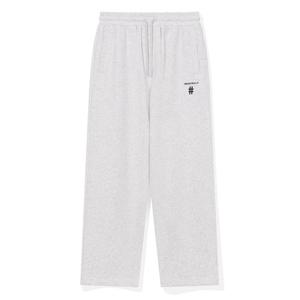 에센셜 해시태그 로고 스웻 팬츠(아이스 그레이)_BA251TP001IG