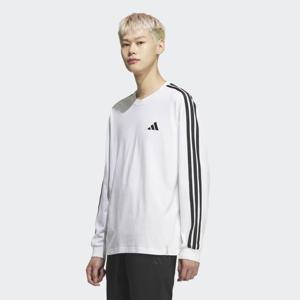 [아디다스] 루즈 핏 3-스트라이프 롱 슬리브 티셔츠  KF3731