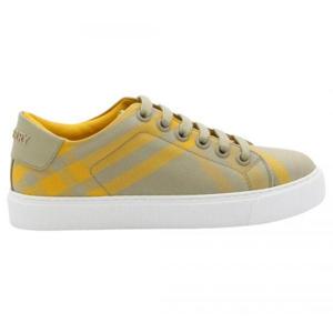 BURBERRY 버버리 Checked Cotton Sneakers (8077381) (체크 코튼 스니커즈)