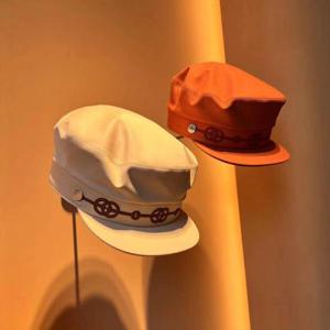 에르메스 모자 카부르 클리케티스 캡 샹달 여성 남성 헌팅캡 베레모 H221011N 5R59