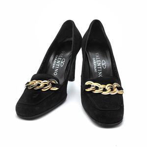 (명품) 발렌티노 스웨이드 체인 펌프스 L489071