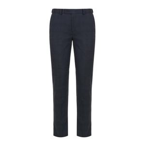 [택가 180000원]바쏘옴므 울 블렌디드 슬림핏 쉐도우 체크 팬츠(WSY1PT17A)