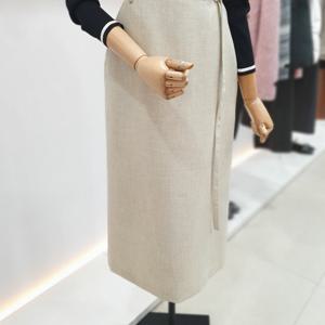 [잇미샤]벨티드 트위드 미디 스커트 ITP2WSK350CA