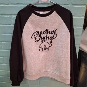 애플핑크 HC35 라글란 캐릭터 맨투맨 티셔츠 APK8A105