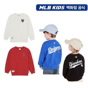 MLB키즈 스포티브 레터링 맨투맨티셔츠 (7AMTB051ALL)