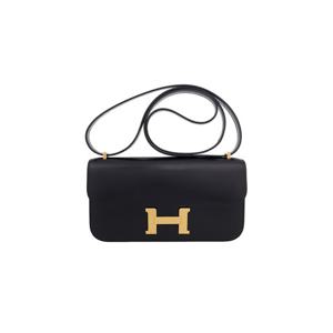 [엘러브] 새상품 에르메스 복스 엘란 콘스탄스 블랙 금장 K각인 6HB0026