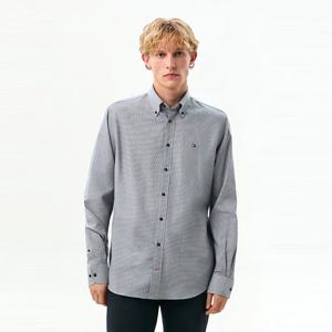 [공식][타미힐피거] [Regula fit] 트윌 하운드투스 셔츠 (T12G0WSH090MT10MT)
