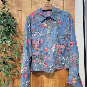 멜로디가든 HC45 여성 프린트 셔츠 M26s2b131