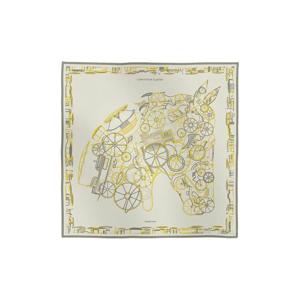 에르메스 컴플리케이션 에퀘스트레 스카프 90 블랑 죤 비프 에뚜쁘 H004148S12