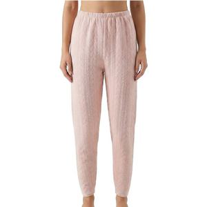 [비비안(언더웨어)]보온내의 면 모달 자가드 삼중직 9부내의 하의 LG9284P