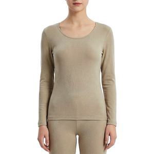 [비비안(언더웨어)]약기모 아크릴모달 발열내의 상의 2컬러택1 LG9719