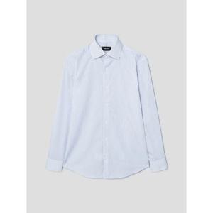 [갤럭시] 스트라이프 드레스 셔츠  블루 (GA6164MR7P)