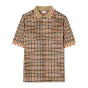 버버리 폴로 티셔츠 8119561 B9368 Beige