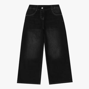 [일로딜로]약기모 여유 와이드 데님팬츠 IDTJ25W52 해운대점