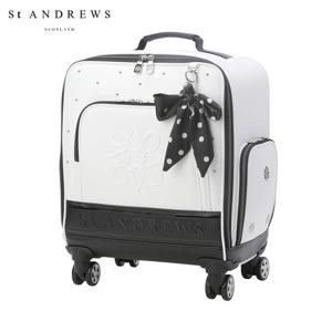 [세인트앤드류스] 여성 별 심볼 도트 리본 참 트롤리 보스턴백 821F1BB051_WH