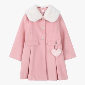 로엠걸즈핏플레어 퍼에리 코트 RGJC261Y1