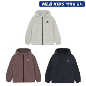 [MLB키즈]스트릿 체크 립스탑 바람막이(7AWJB0161)