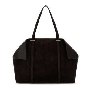 26 SS 페라가모 라지 폴드 사이드 탑핸들 스웨이드 백 21A452789602