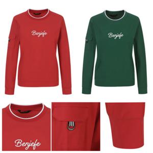 [벤제프][벤제프골프] 여성 등판펀칭배색 라운드티 BR1MWTS605