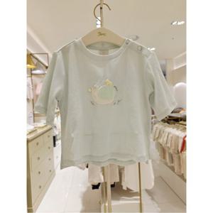 (에뜨와) (07T321003) (돌선물 등원룩)퍼빗티셔츠 (유아/출산/백일/돌선물/조카선물)