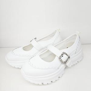 [엘칸토]천연 소가죽 여성 메리제인  스니커즈 LCWS24U613-10_KG