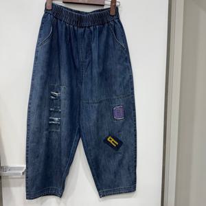 [르니앤맥코이]패치 데미지 데님MM09SD502_YS