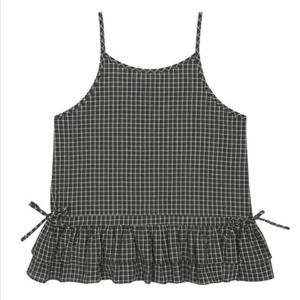 소이 HC04 주니어 체크뷔스티에 블라우스 26s5781