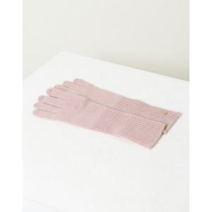 헤지스장갑 VQA HIGV4F203P2 핑크 솔리드 캐시미어혼방 핑거플랩 장갑