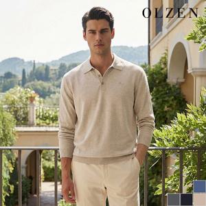 [올젠] 간절기 솔리드 카라 니트 (ZOE1ET1305)